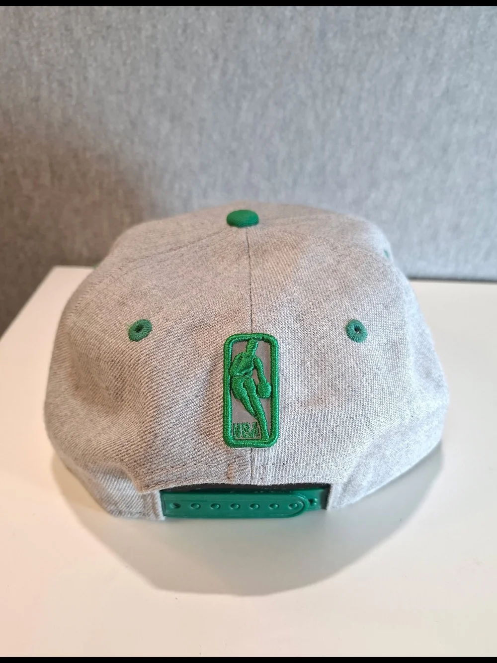 New Era Gray Cap with Celtics Logo